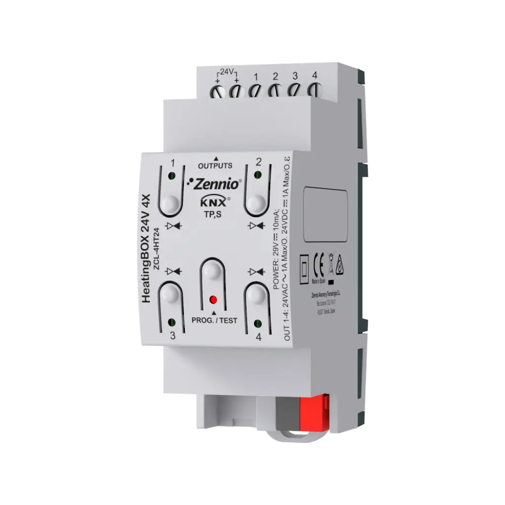 Zennio HeatingBOX 24V 4X