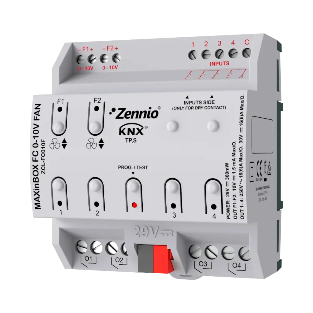 Zennio MAXinBOX FC 0-10V Fan