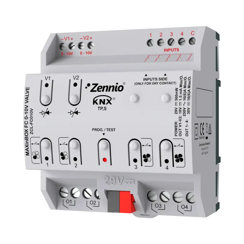 Zennio MAXinBOX FC 0-10V Valve