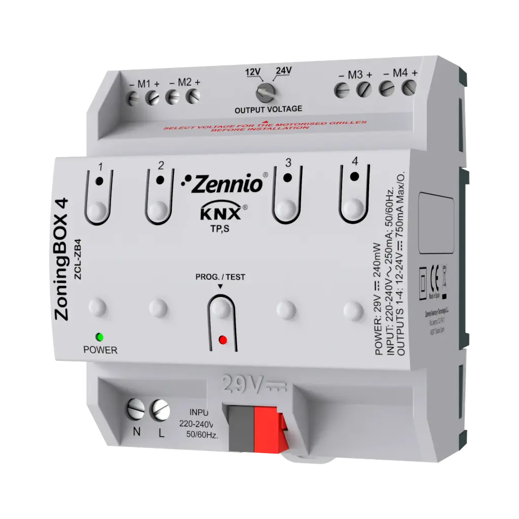 Zennio ZoningBOX 4