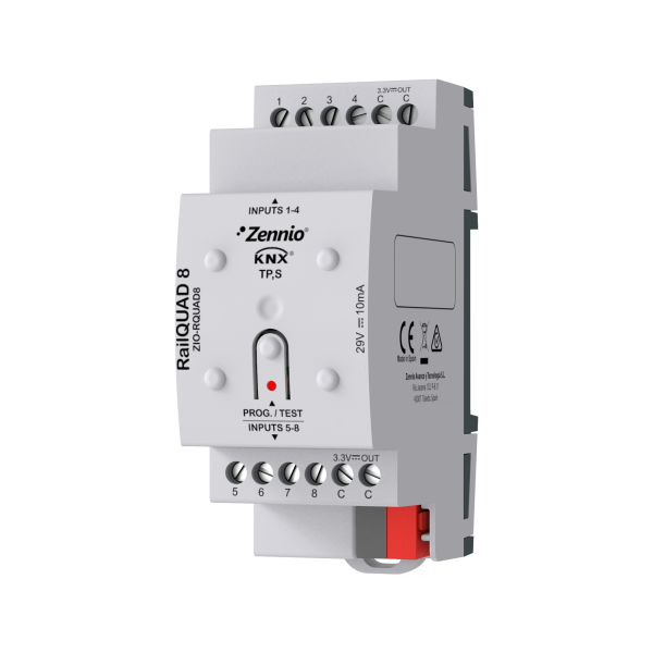 Zennio RailQuad8