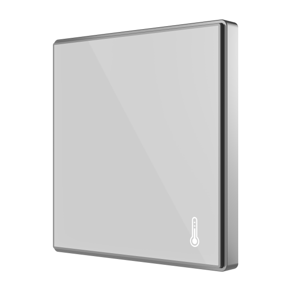 Zennio Square Temperatuursonde (Zilver)
