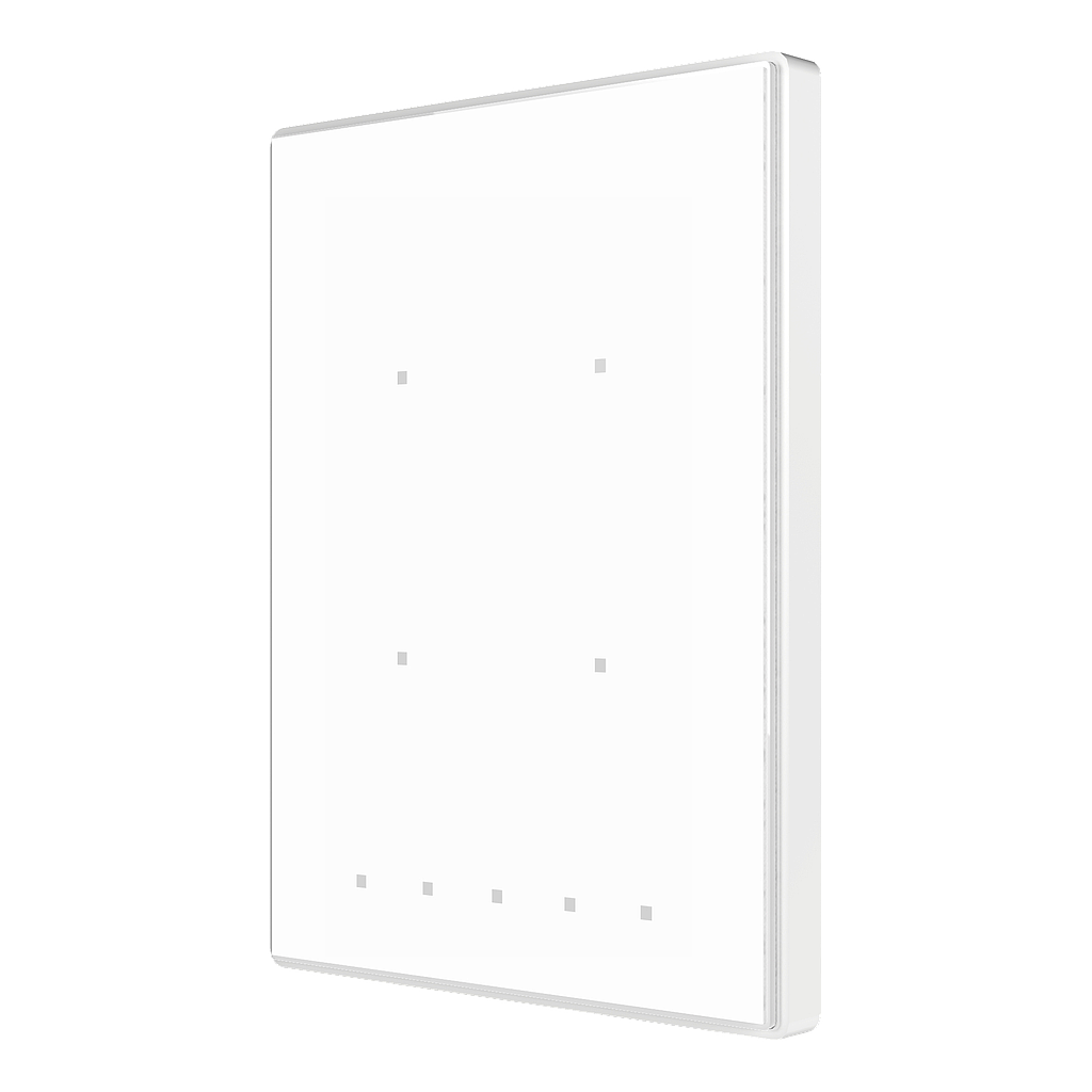 Zennio TMD Plus 6 (Aluminium - Blanc)
