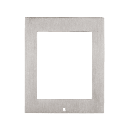 Zennio GetFace IP - Opbouw installatieframe - 1 module (RVS)