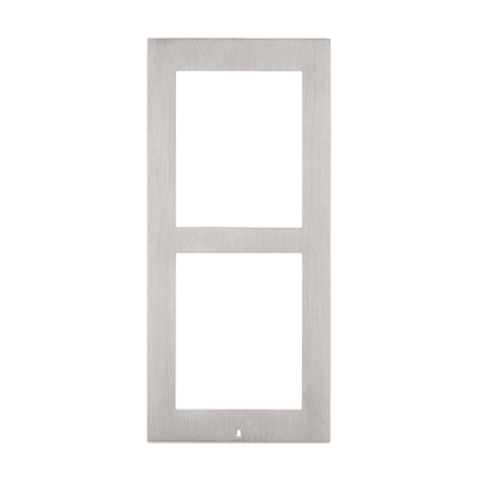 Zennio GetFace IP - Cadre pour installation en saillie - 2 modules