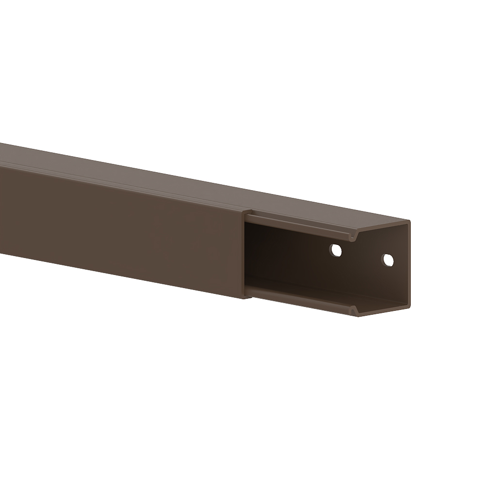 GGK LFG 30x30, inst. kanaal, bruin (8014) - VPE=50
