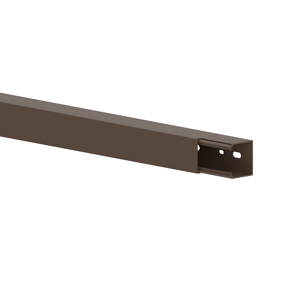 GGK LFG 40x40 - Embase et Couvercle marron