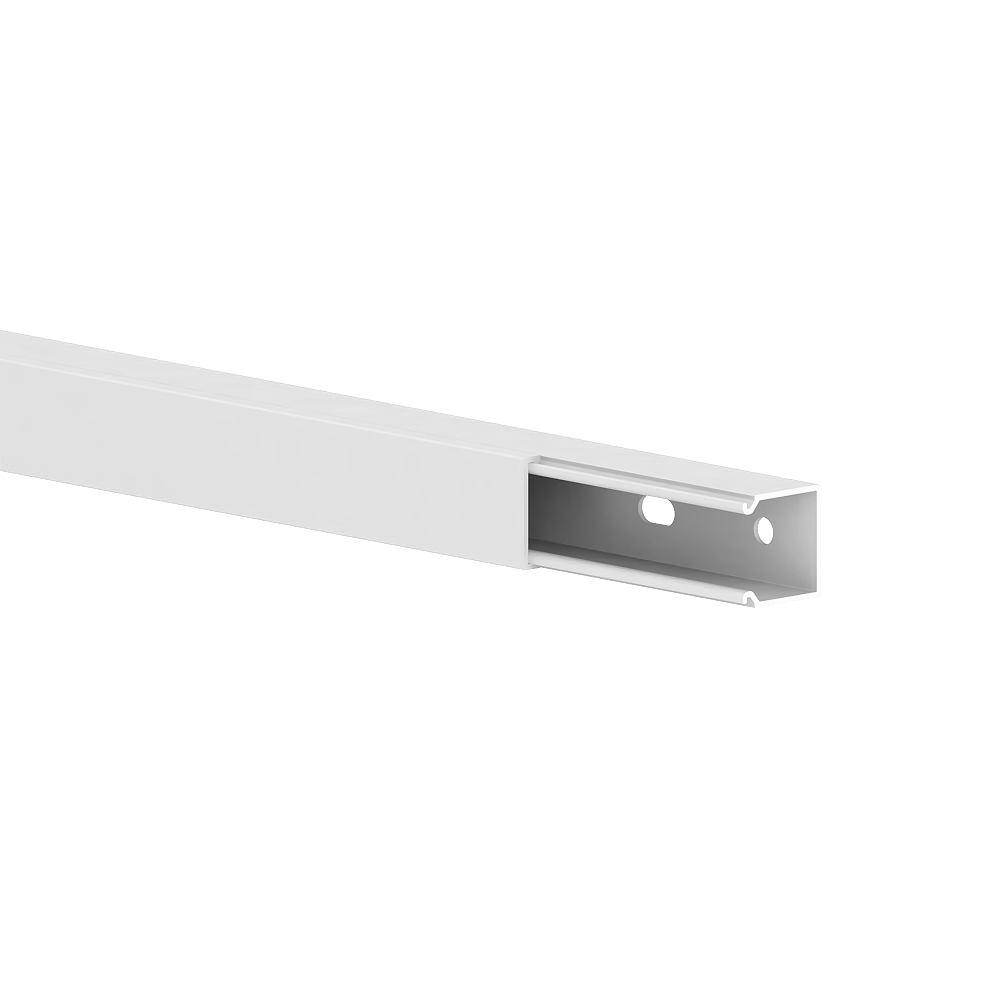 GGK LFG - 20x20, Goulotte (RAL 9010 - Blanc alpin) - UE=128