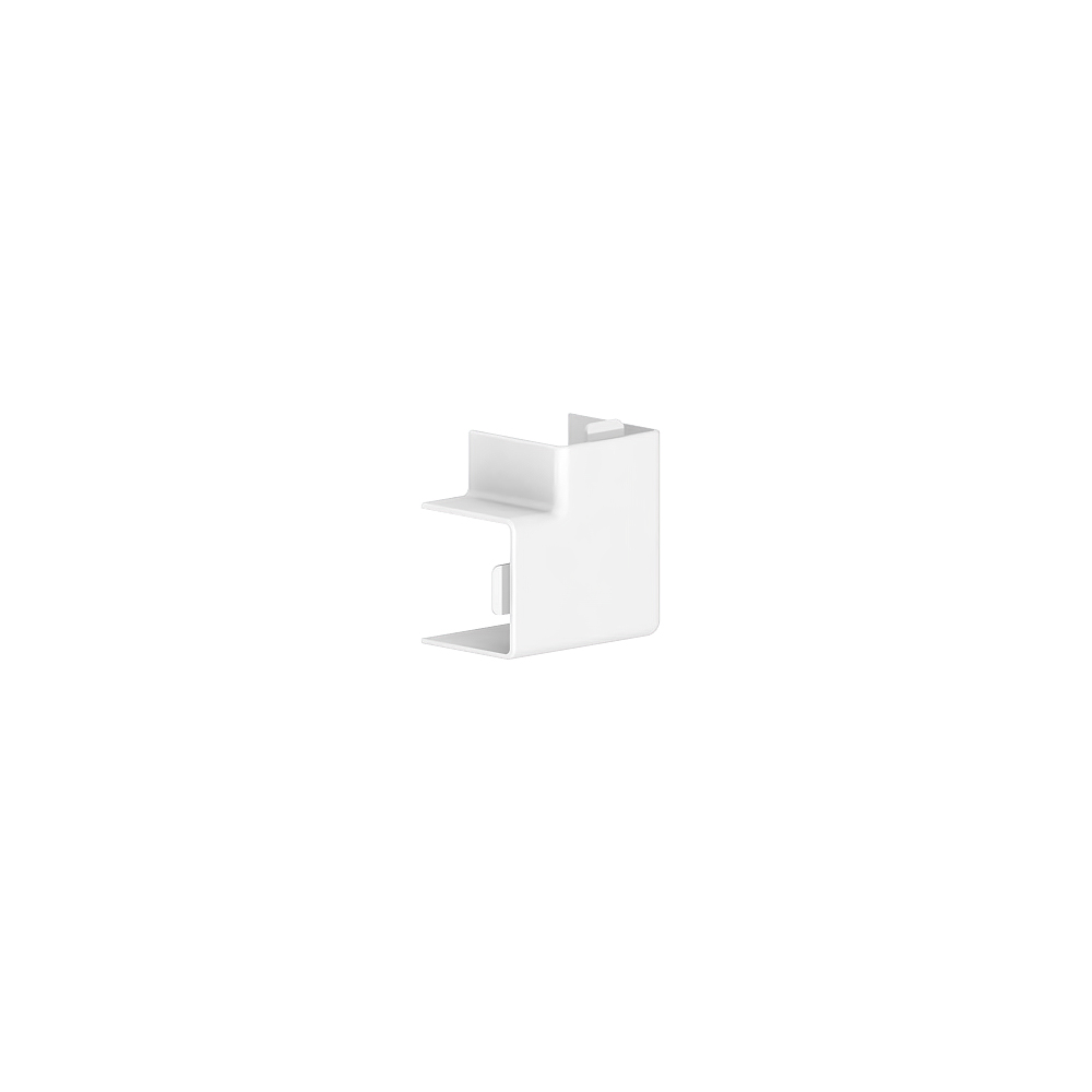 GGK LFG - 40x40, Angle plat (RAL 9010 - Blanc alpin) - UE=4