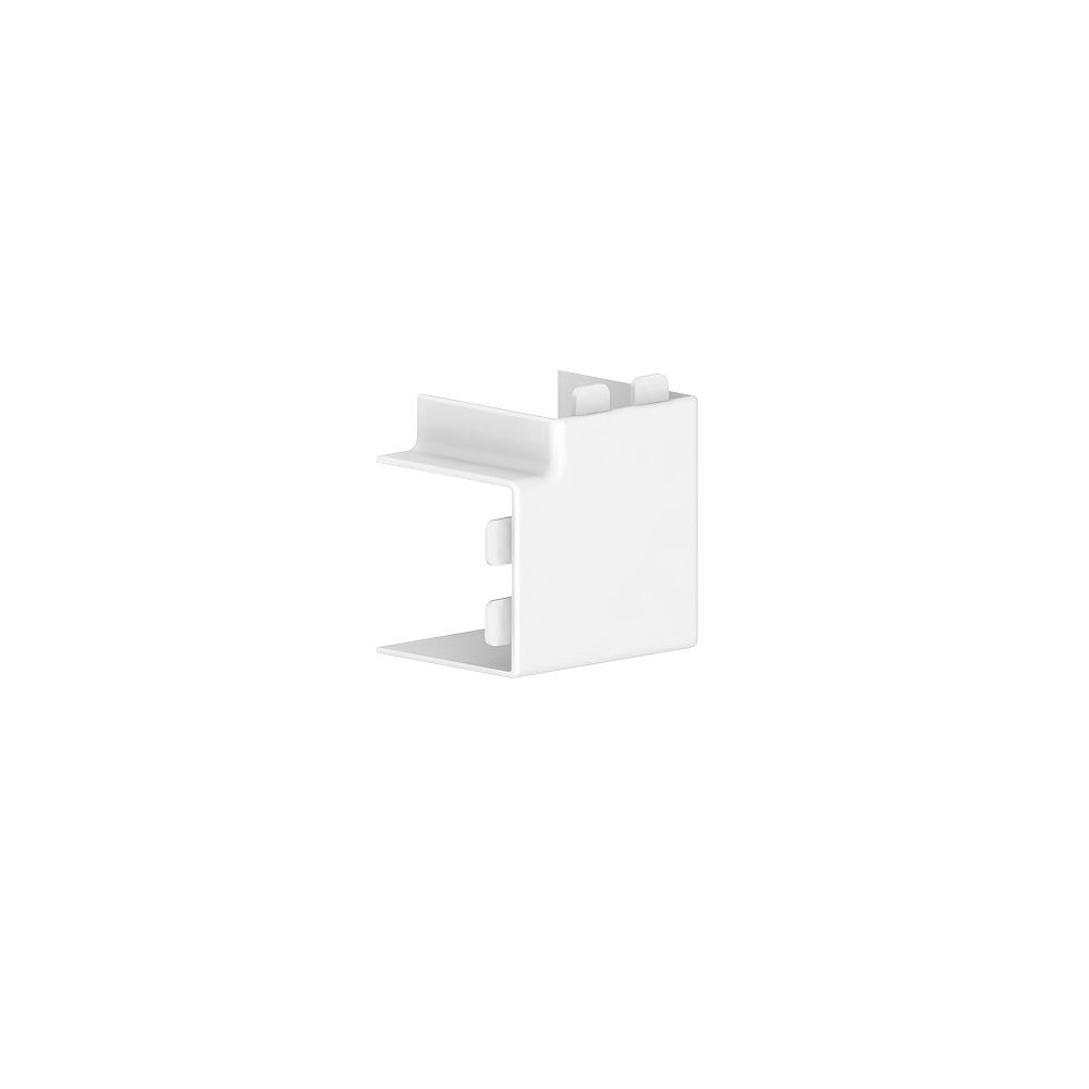 GGK LFG - 60x60, Angle plat (RAL 9010 - Blanc alpin) - UE=2