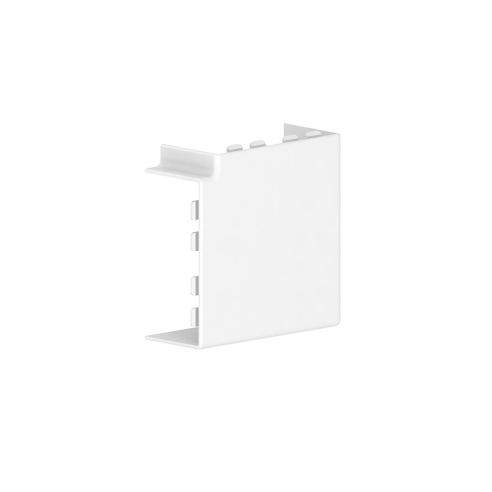 GGK FB - 60x130, Angle plat (RAL 9010 - Blanc alpin) - UE=2