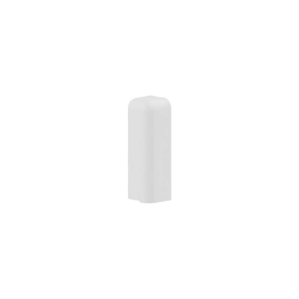 GGK SL/c 20x70 eindstuk rechts, p-wit (9010) - VPE=10