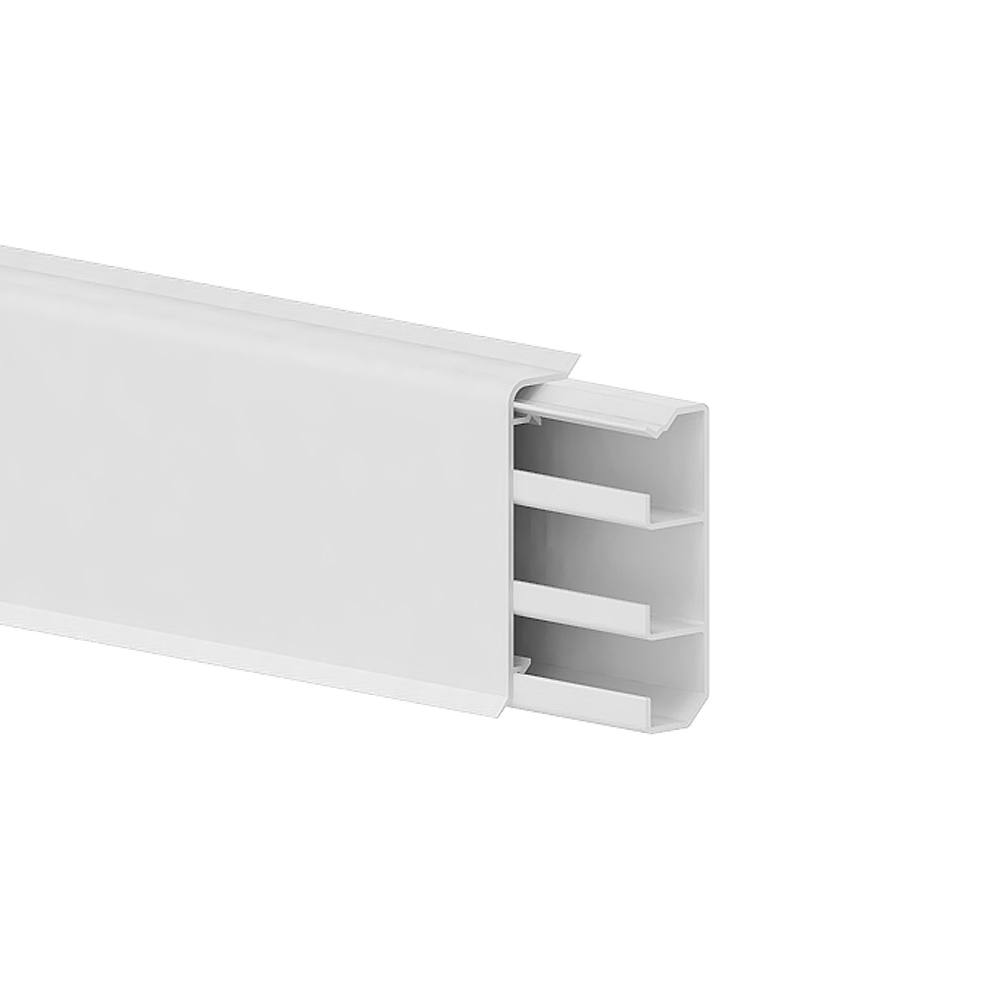 GGK plinthe 20 X 70 Blanc alpin avec joints blancs