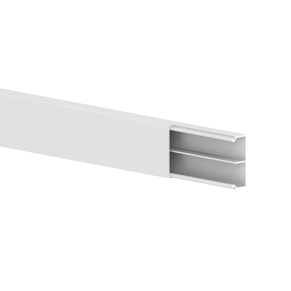GGK MINI 10x30t, inst. kanaal, +scheiding, p-wit (9010) - VPE=110