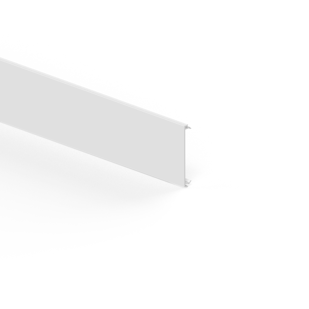 GGK BR Couvercle 80 mm - PVC - blanc alpin