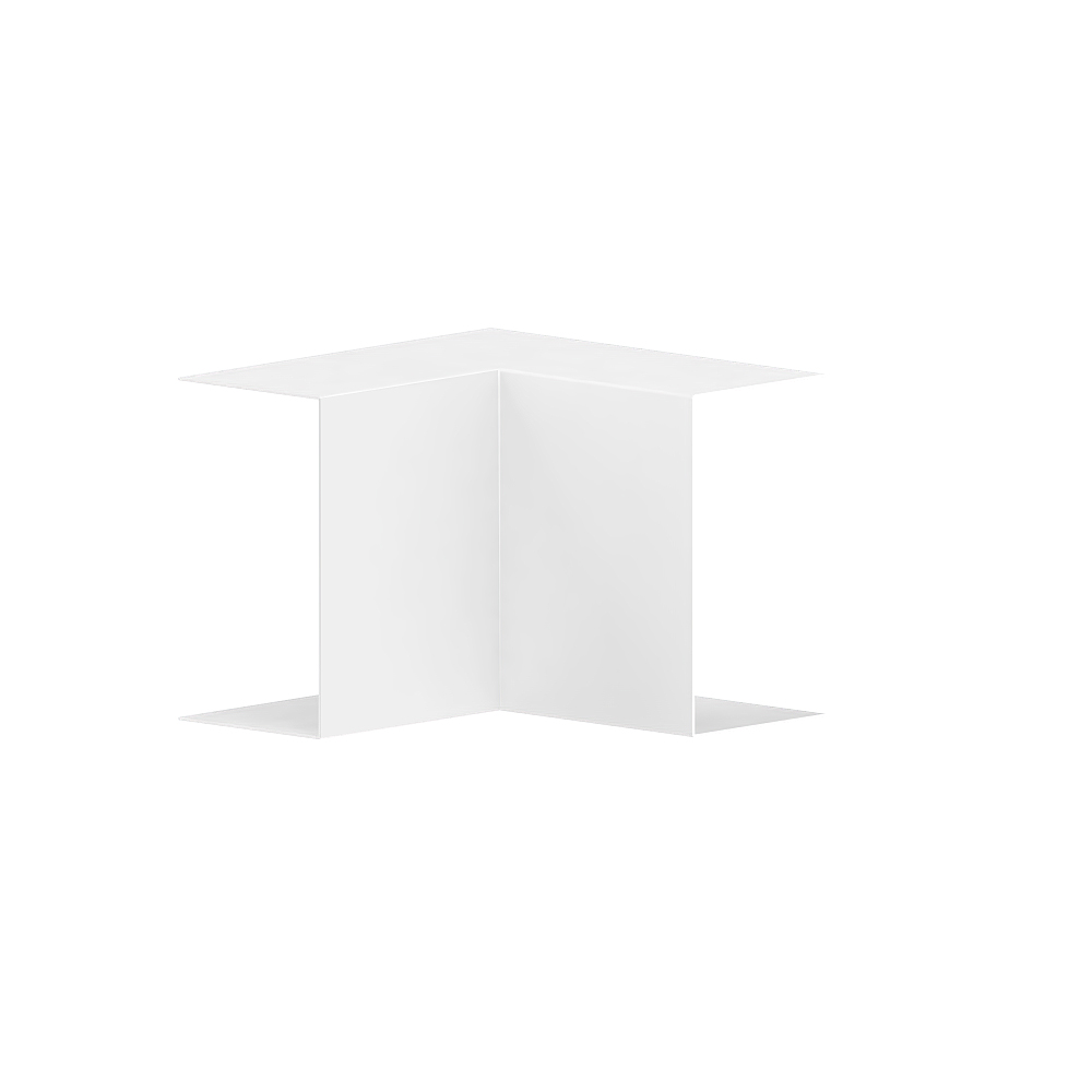 GGK BRS 60x110/80 - Angle intérieur, 90 °, tôle d'acier, laqué RAL 9010