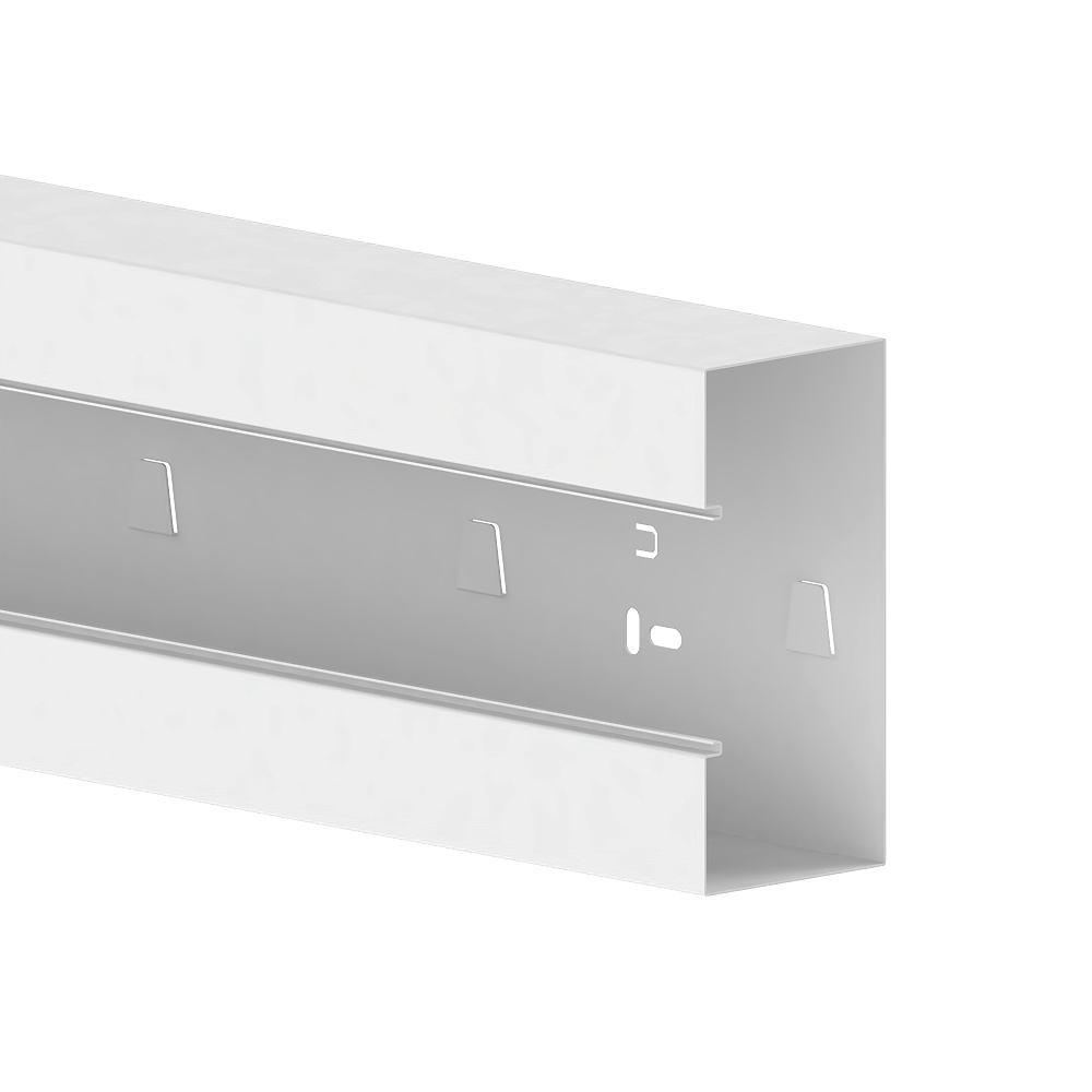 GGK BRS 80x170/80 wandgoot basis, staal, gecoat RAL 9010 - VPE=4