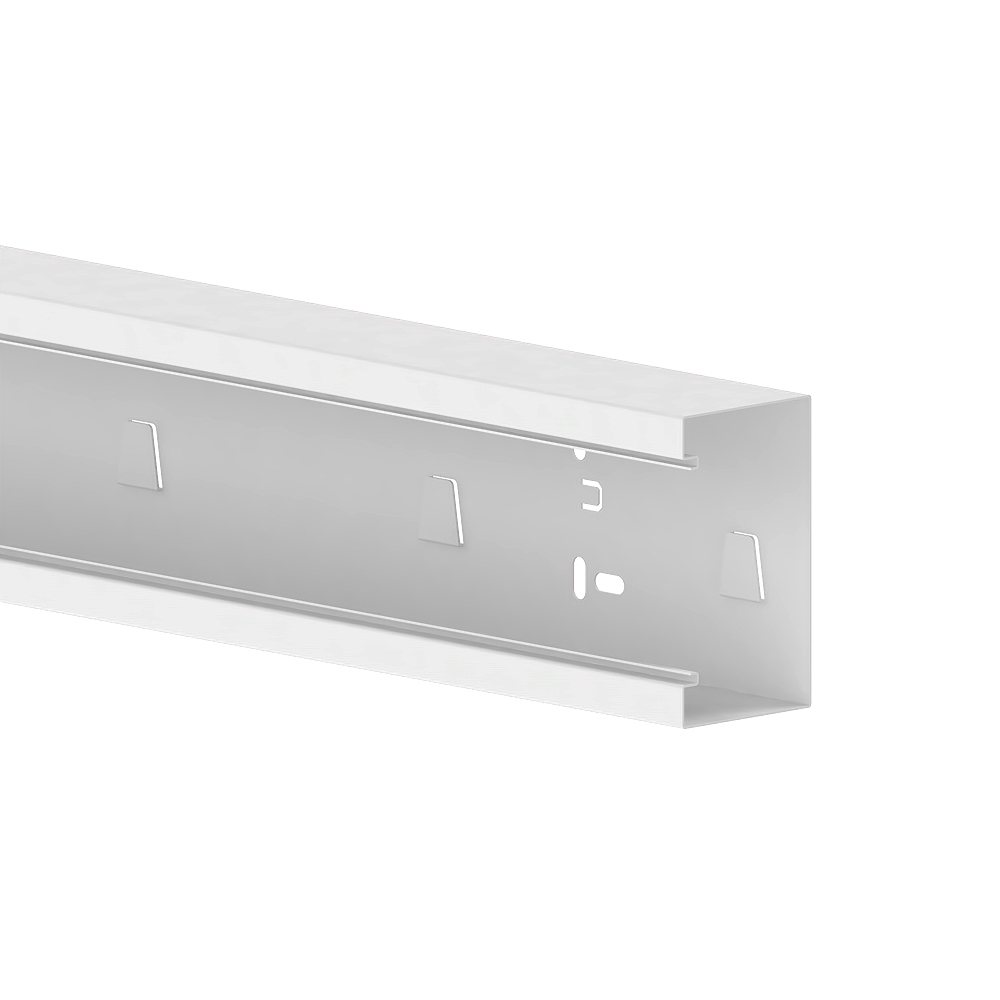 GGK BRS 60x110/80 wandgoot basis, staal, gecoat RAL 9010 - VPE=4