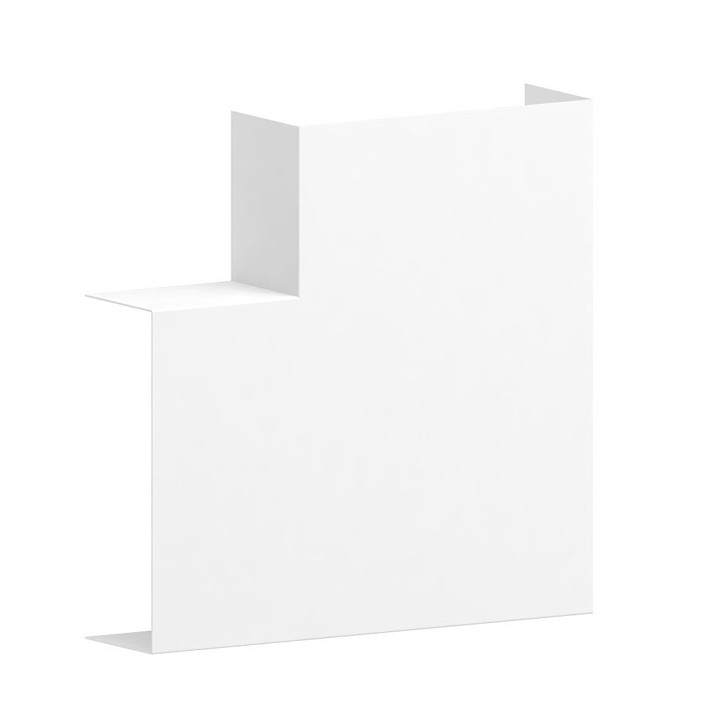 GGK BRS 60x170/80 - Angle plat, tôle d'acier, RAL 9010