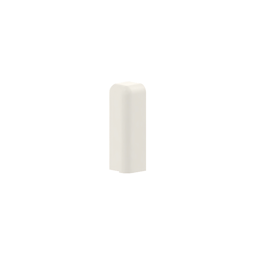 GGK SL/c 20x70 eindstuk rechts, wit (9001) - VPE=10
