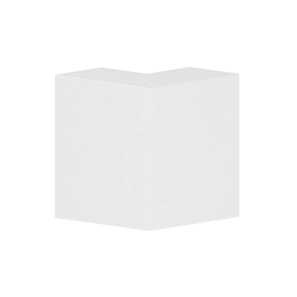 GGK BRS 80x170/80 - Angle extérieur, 90°, tôle d'acier, laqué RAL 9010