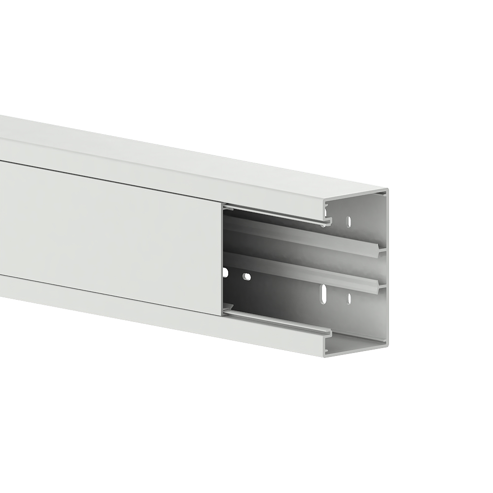 GGK BR 60x110/80 Set = wandgoot en deksel, grijs (7035) - VPE=8