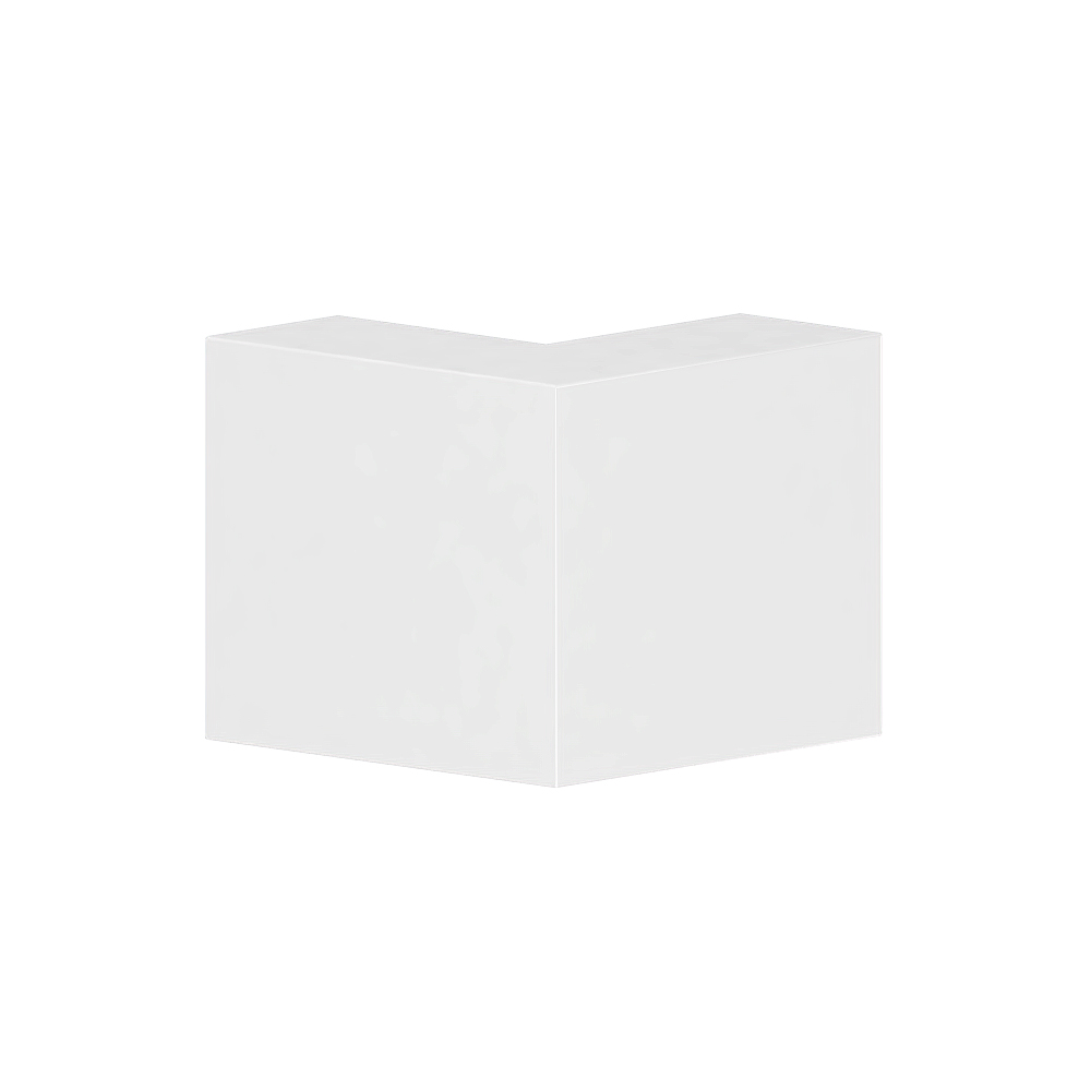 GGK BRS 60x130/80 buitenh, 90°, staal, gecoat RAL 9010 - VPE=1