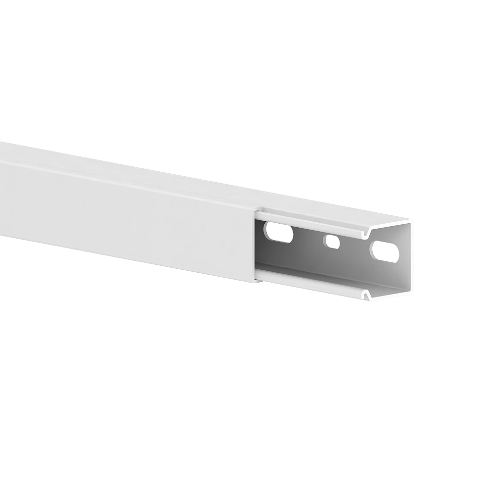 GGK LFG - 25x25, Installatiekanaal (RAL 9010 - Polarwit) - VPE=72