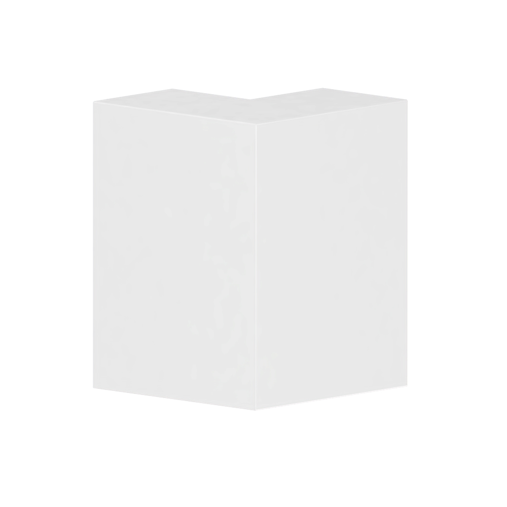 GGK BRS 80x200/80 - Angle extérieur, 90°, tôle d'acier, RAL 9010