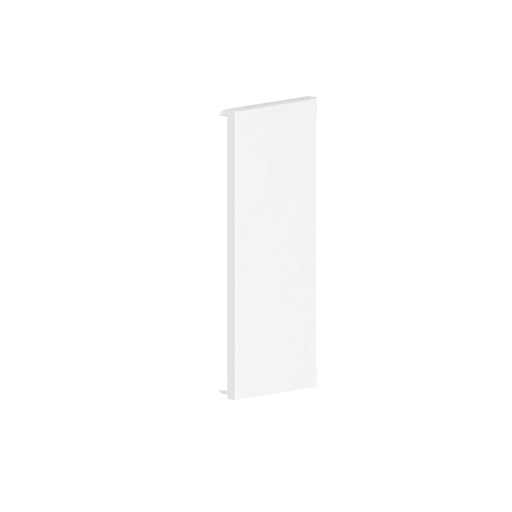 GGK BRS 80x200/80 eindstuk, 3-z, staal, gecoat RAL 9010 - VPE=1