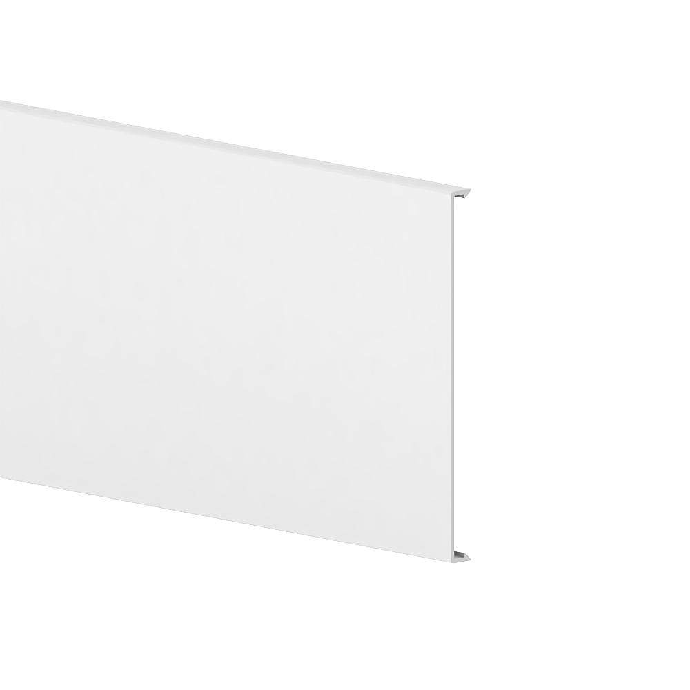 GGK Wandgoot FB deksel, p-wit (9010), breedte 200mm - VPE=36