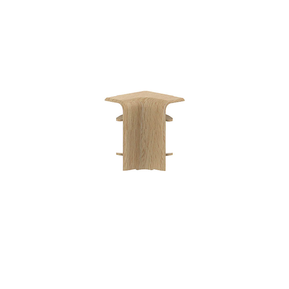 GGK SL 20x50 mm - Angle intérieur pour plinthe imitation hêtre