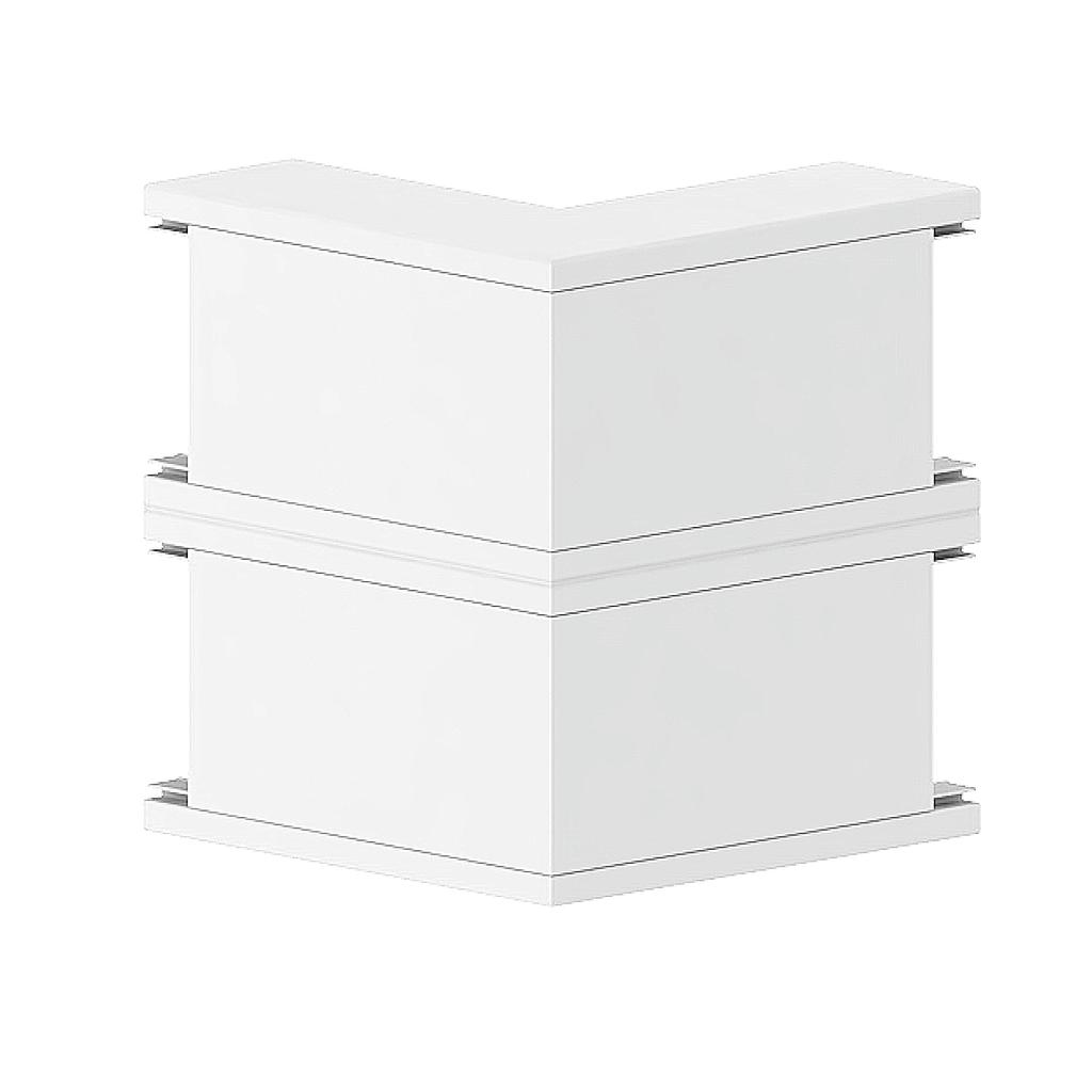 GGK BR 65x200/80 DUO - Angle extéirieur, 90°, blanc alpin (9010)