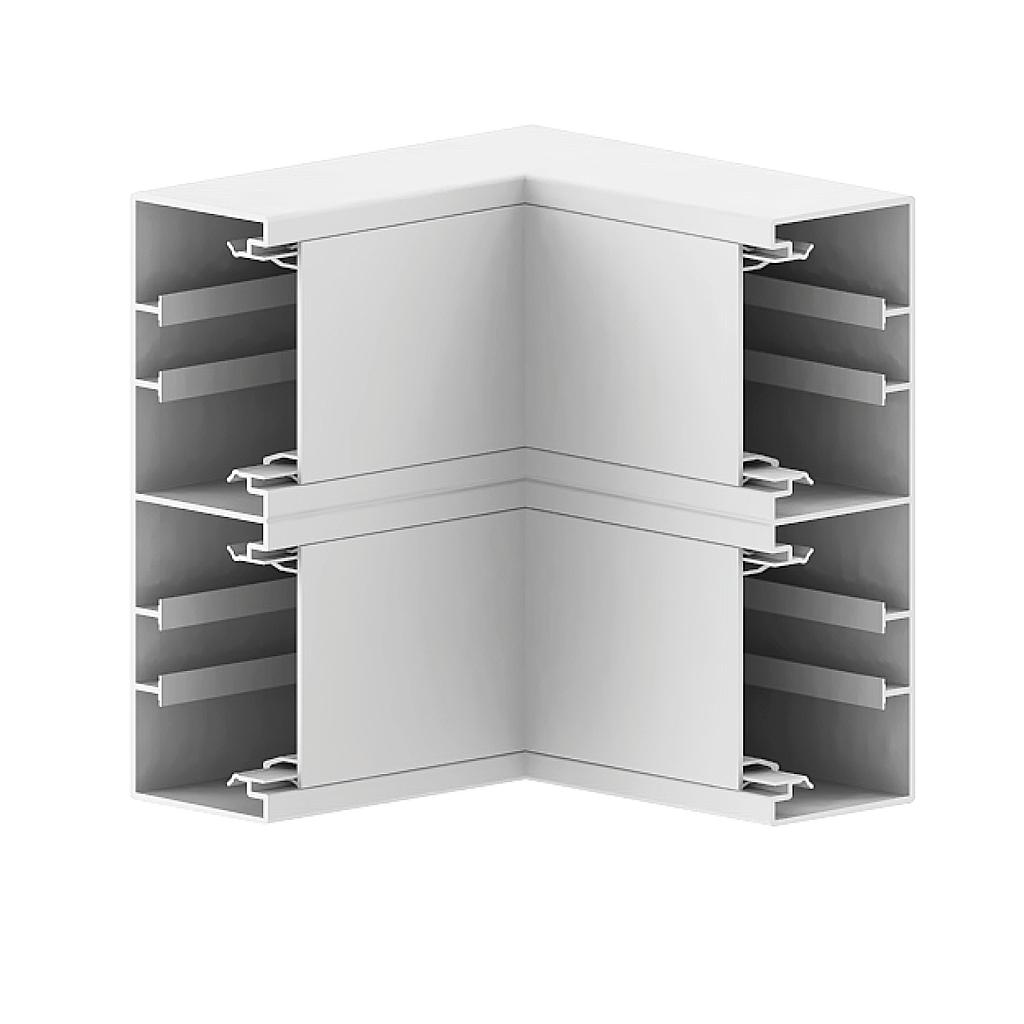 GGK BR 65x200/80 DUO binnenh, 90°, p-wit (9010) - VPE=1