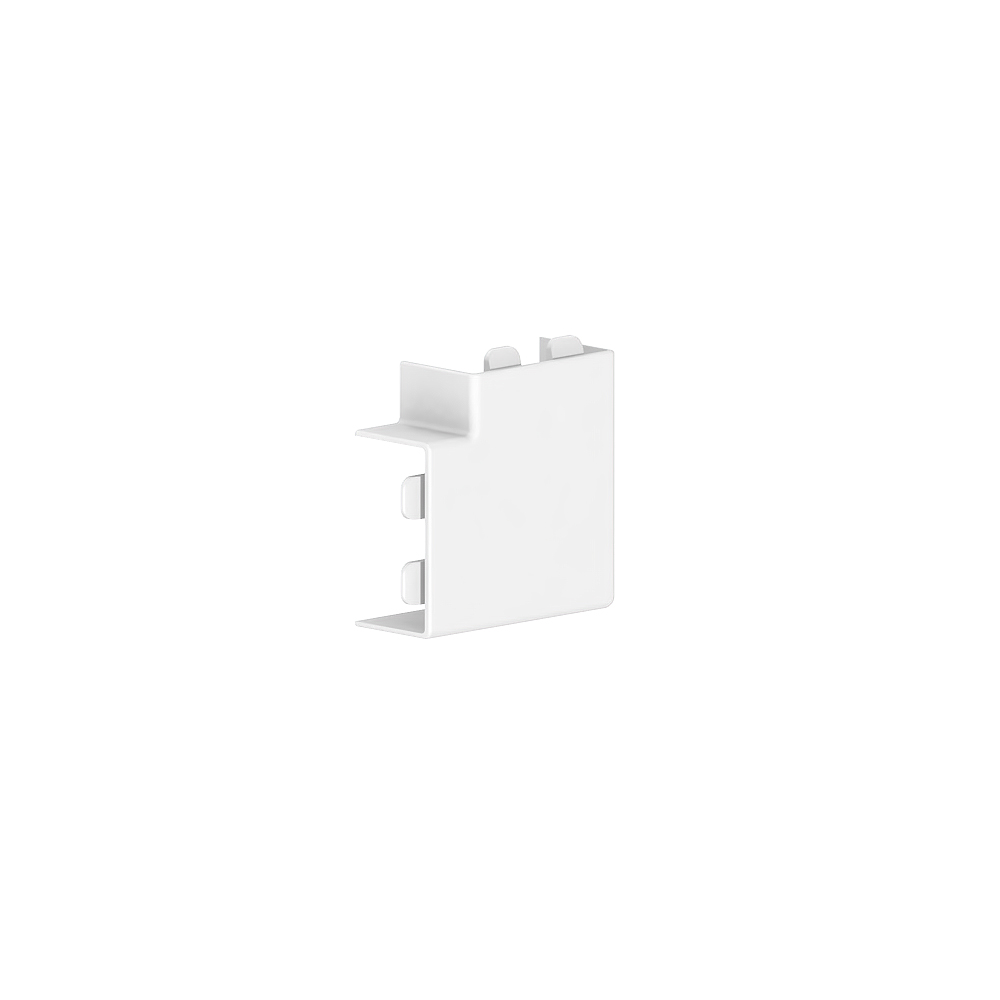 GGK LFG - 15x30, Vlakke hoek (RAL 9010 - Polarwit) - VPE=4