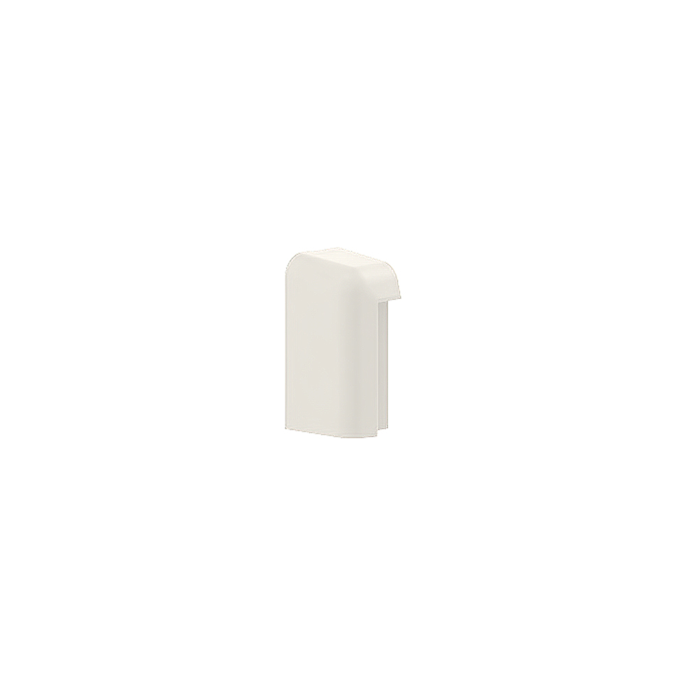 GGK SL 20x50 - Embout gauche blanc crème pour plinthe 20x50 mm