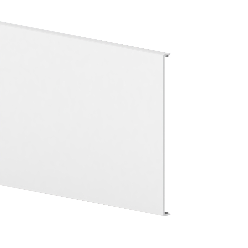 GGK Wandgoot FB deksel, p-wit (9010), breedte 230mm - VPE=30