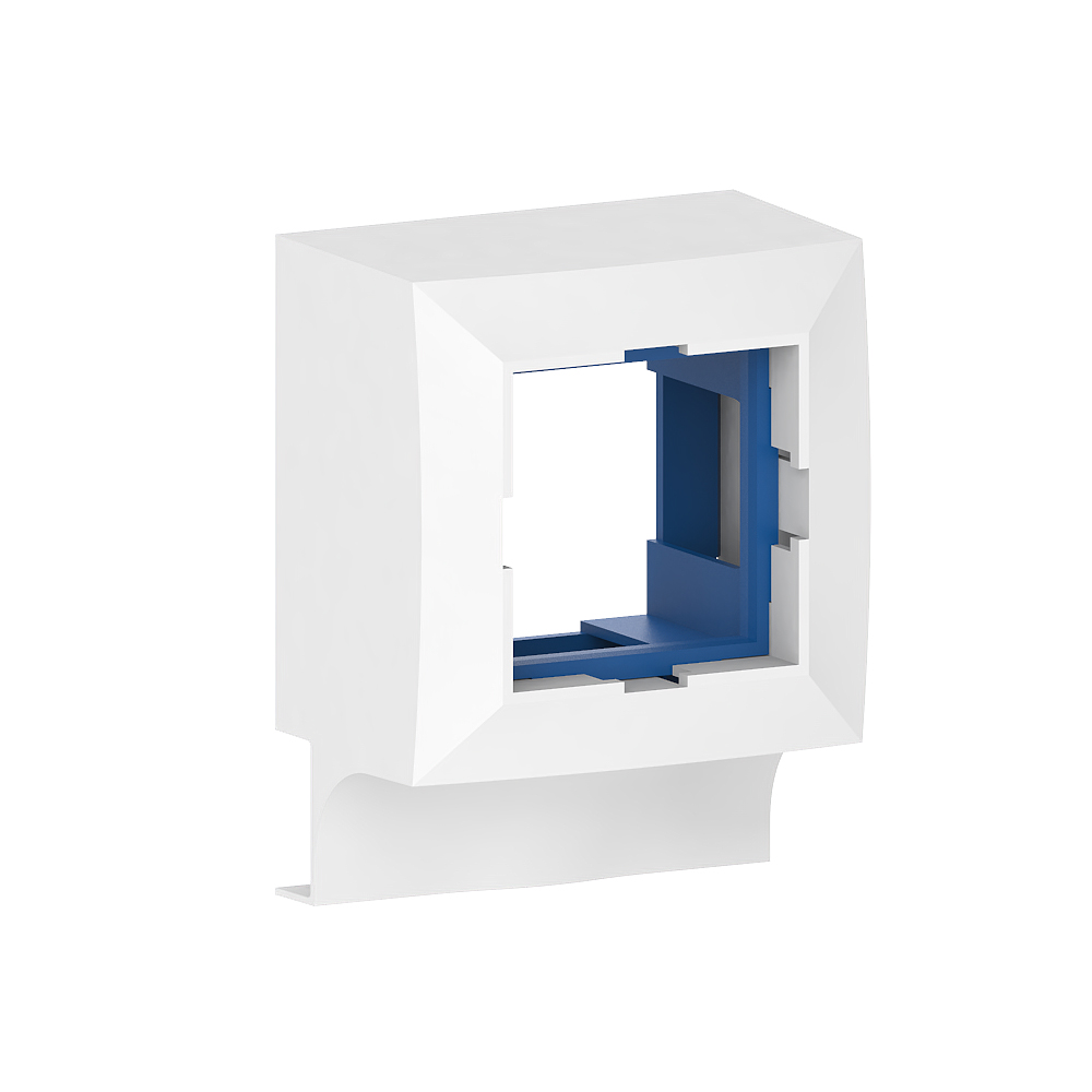 GGK support 45x45 pour 10x20 blanc alpin