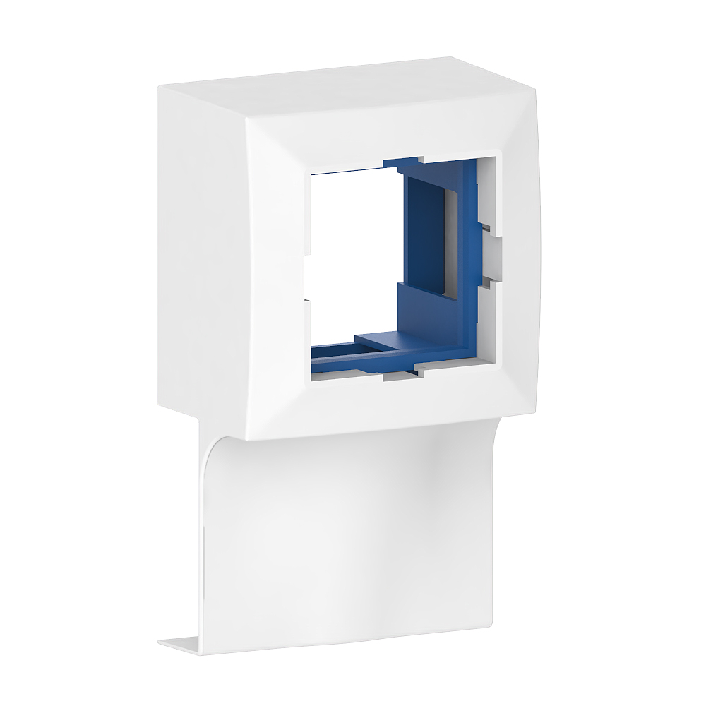 GGK MB domino toesteldoos, voor MINI 15x50, p-wit (9010) - VPE=20
