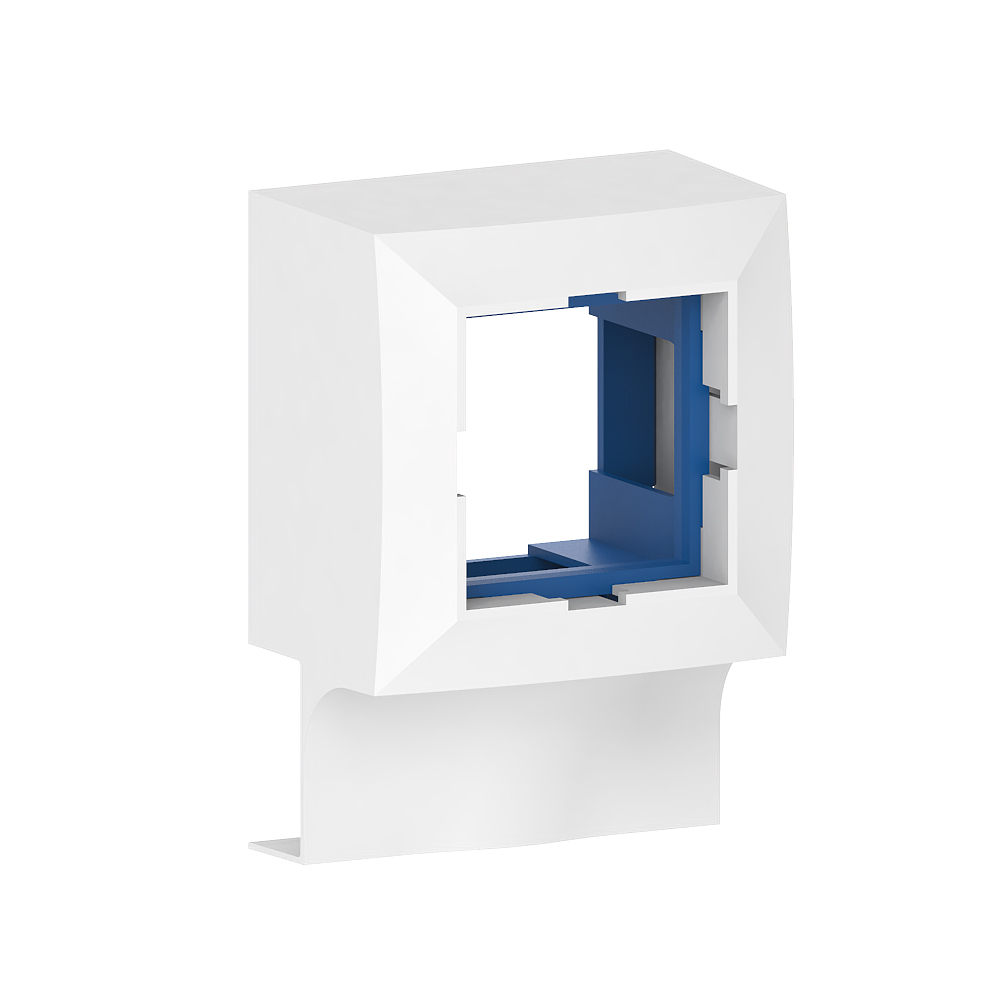 GGK MB domino toesteldoos, voor LFG 15x30, p-wit (9010) - VPE=20