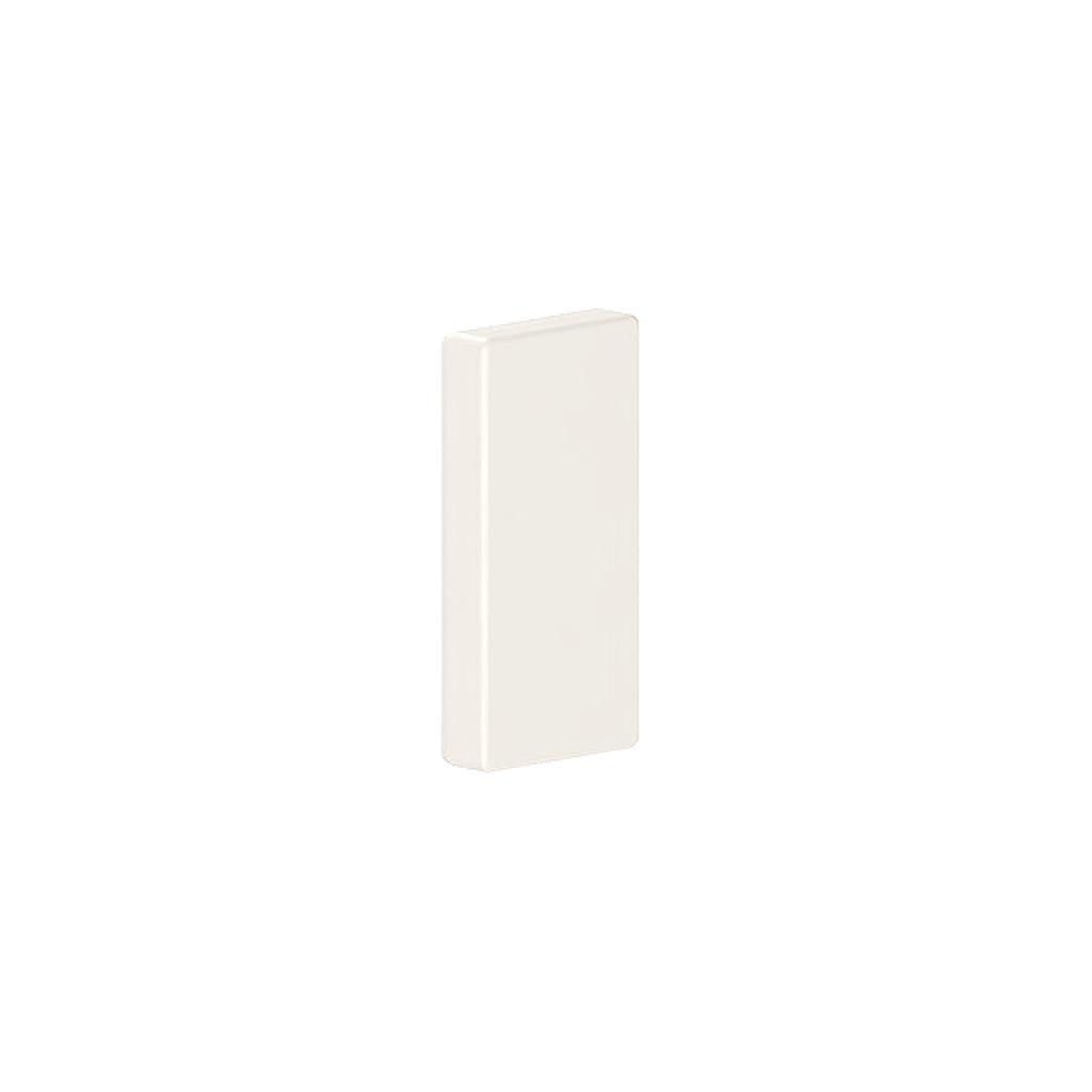 GGK BR, BRA, BRS 60x130/80 eindstuk, 4-z, wit (9001) - VPE=1
