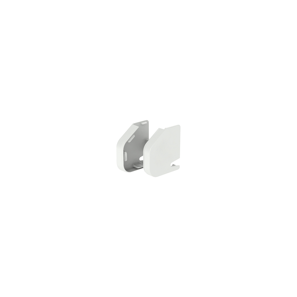 GGK Eindstukken voor kabel-Hunter, grijs (7035), 1x rechts, 1x links - VPE=2