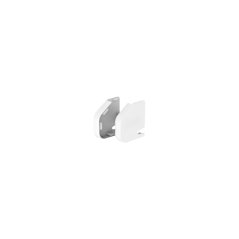 GGK Eindstukken voor kabel-Hunter, p-wit (9010), 1x rechts, 1x links - VPE=2