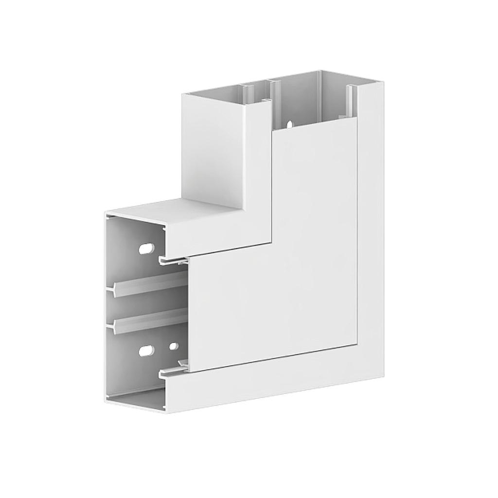 GGK BR 60x130/80 vlakke hoek, p-wit (9010) - VPE=1