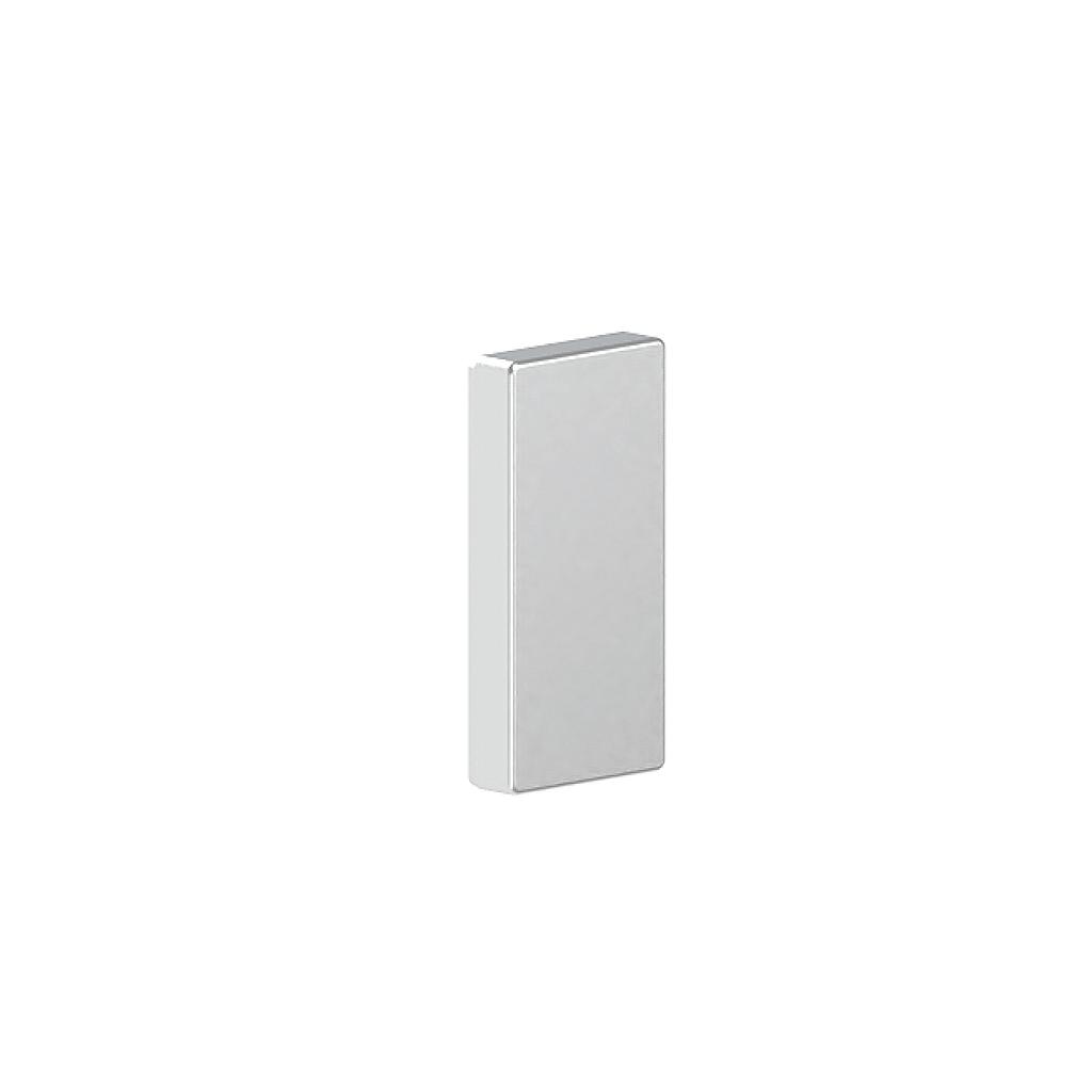 GGK BRA 60x130/80 eindstuk, 4-z, plastic, CO-gecoat - VPE=2