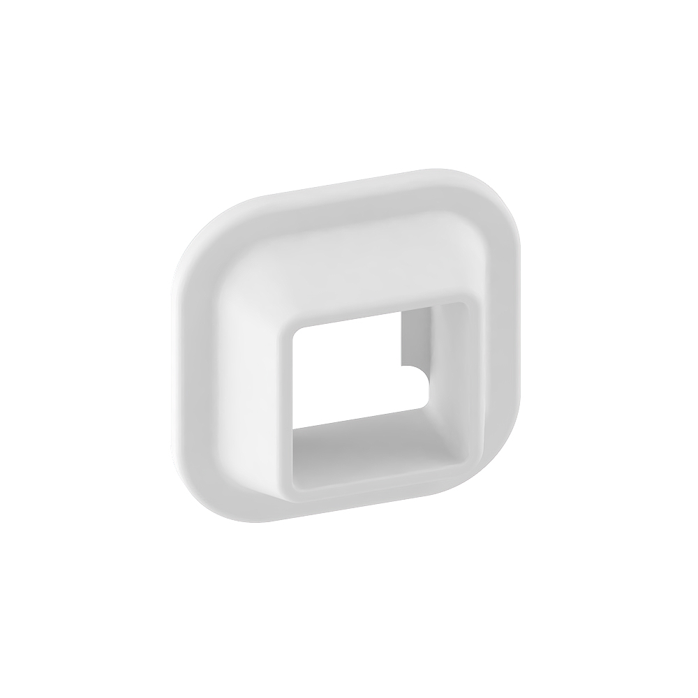 GGK UK Micro 62x62/4 universal connection blind, 4-sides, plastic, pure white (9010)