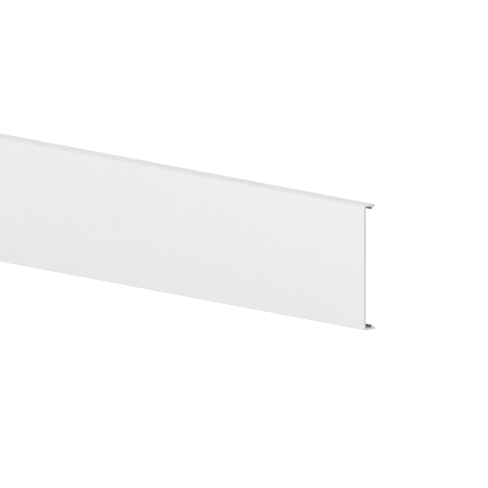 GGK inst. kanaal LFG deksel, p-wit (9010), breedte 90mm - VPE=50