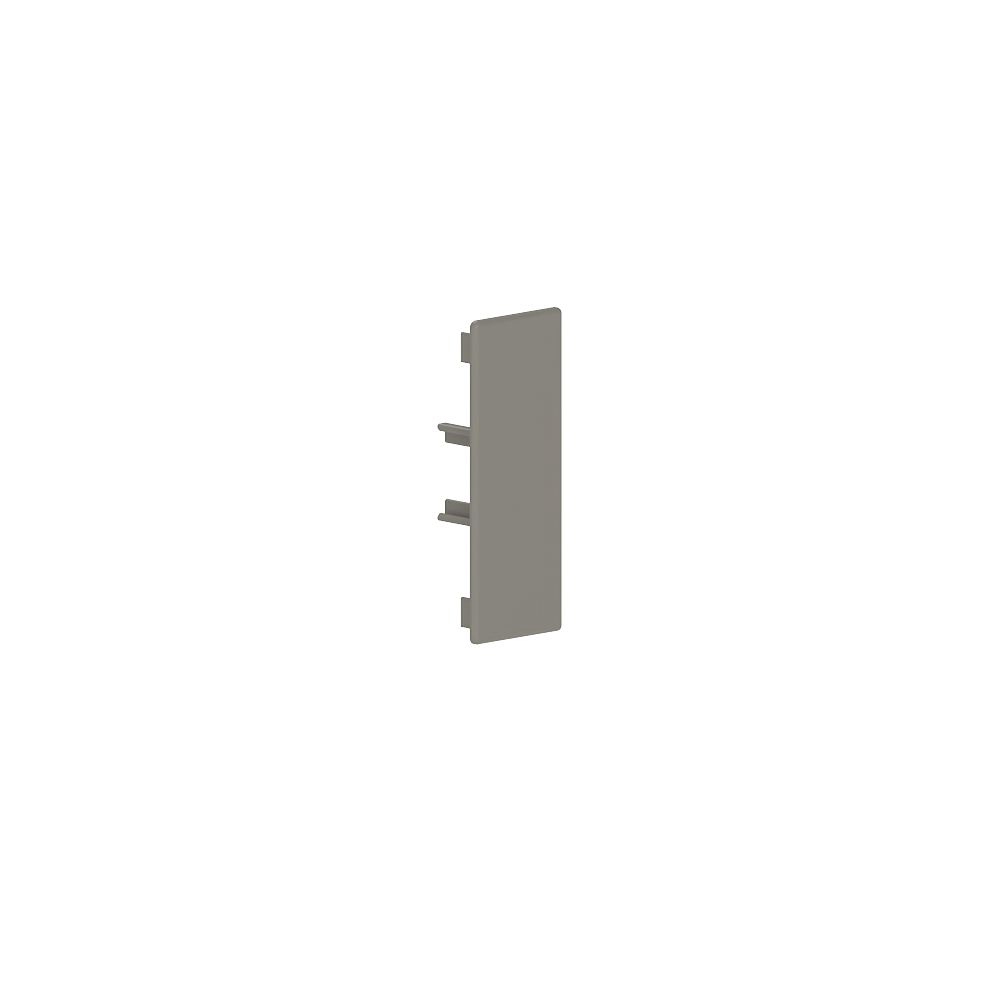 GGK LFG 40x110, eindstuk, grijs (7030) - VPE=2