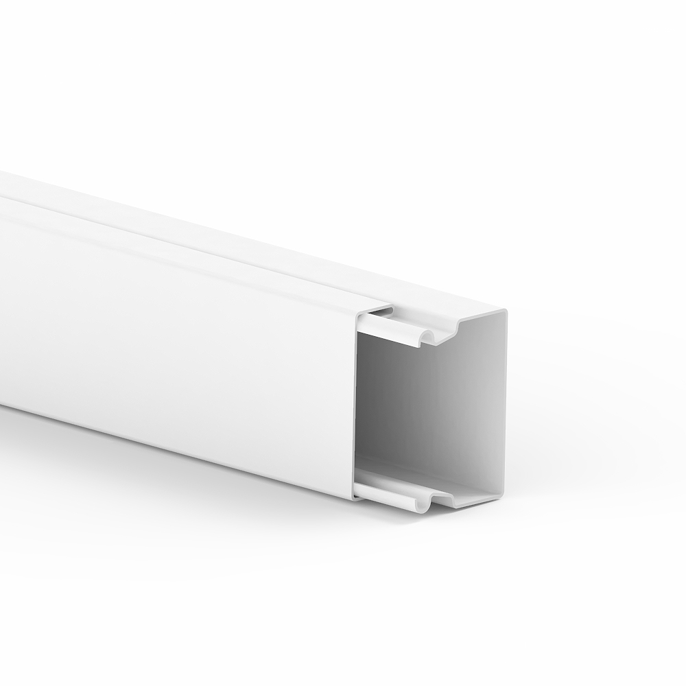 GGK LFS 40x60, inst. kanaal, staal, gecoat RAL 9010 - VPE=12