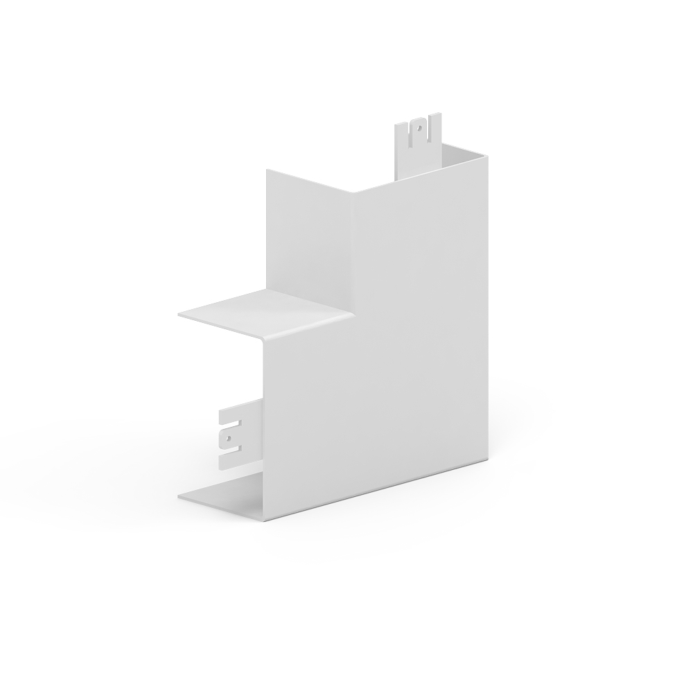 GGK LFS 40x60, vlakke hoek, staal, gecoat RAL 9010 - VPE=1